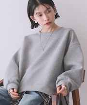 【WEB限定】サイドスリットポンチプルオーバー