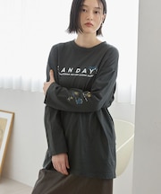 SANDAYS ロングTシャツ/チュニック