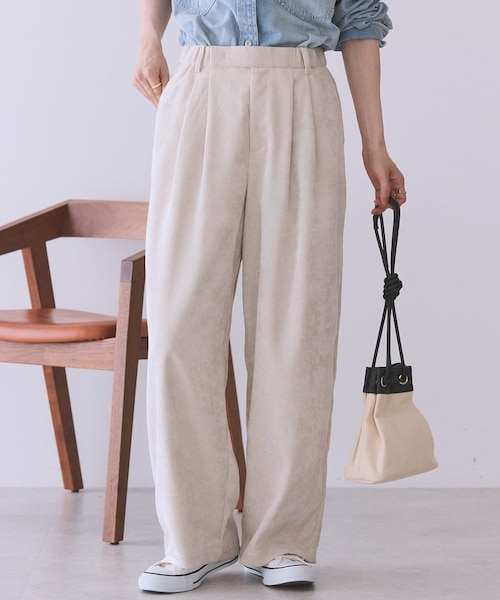 美品45Rコーデュロイ ワイドパンツ コーデュロイワイドパンツ｜アメリカンホリックの通販｜&mall