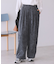 コーデュロイワイドパンツ