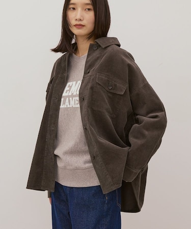 コーデュロイCPOシャツジャケット