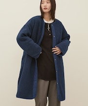 あったかリバーシブルキルティングコート