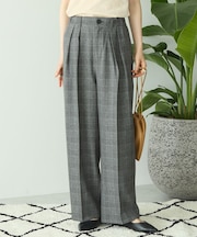 サイドゴム2タックパンツ