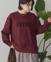 Fairfield フロッキースウェットプルオーバー