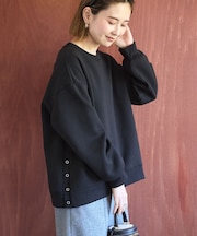 サイドドットボタンポンチプルオーバー