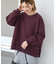 サイドドットボタンポンチプルオーバー