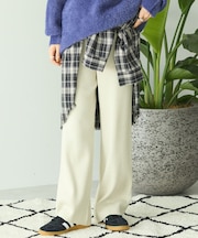 バイパチリブニットパンツ＜静電気軽減＞