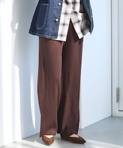 バイパチリブニットパンツ＜静電気軽減＞