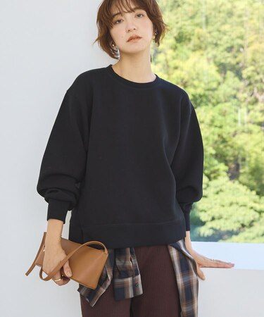 サイドスリットダンボールプルオーバー