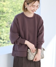 サイドスリットダンボールプルオーバー