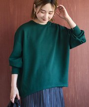 コクーンポンチプルオーバー