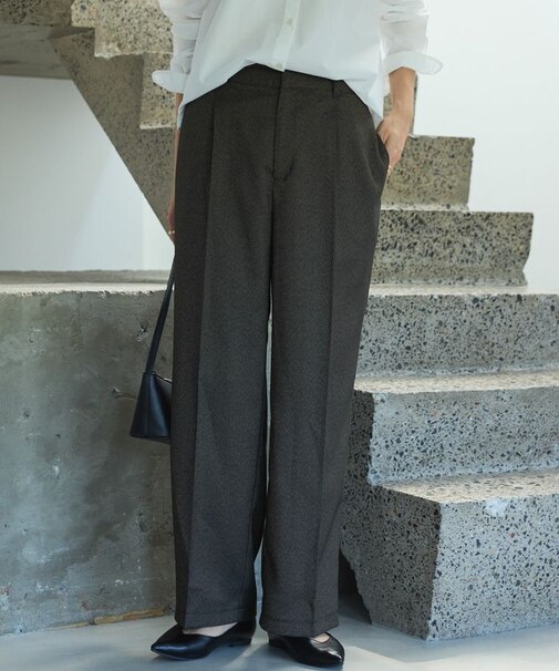 美・美・美ツイードワイドパンツ