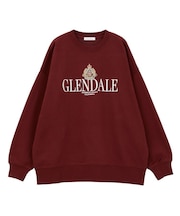 GLENDALE裏毛プルオーバー