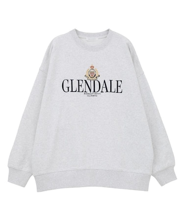 GLENDALE裏毛プルオーバー