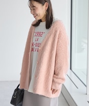 カールシャギーカーディガン