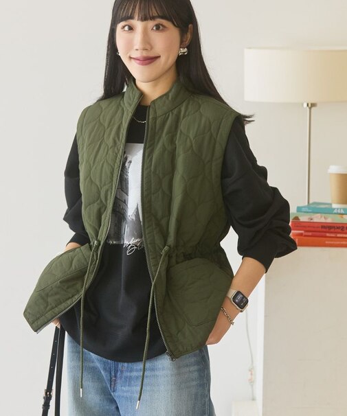 ドロストキルティングベスト