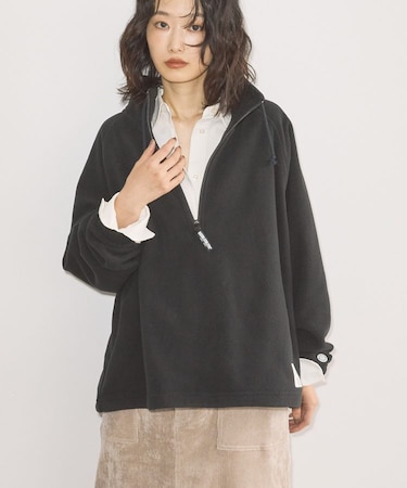 Discus フリースハーフジッププルオーバー