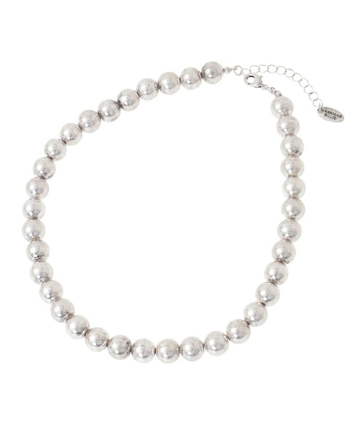 メタルボールショートネックレス