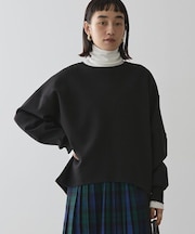 【WEB限定】袖タックコクーンポンチプルオーバー