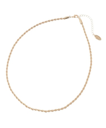 ツイストチェーンネックレス