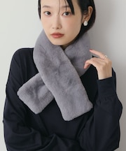 リバーシブルフェイクファーティペット