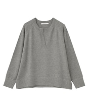 バイパチカフタンラグランニットプルオーバー＜静電気軽減＞