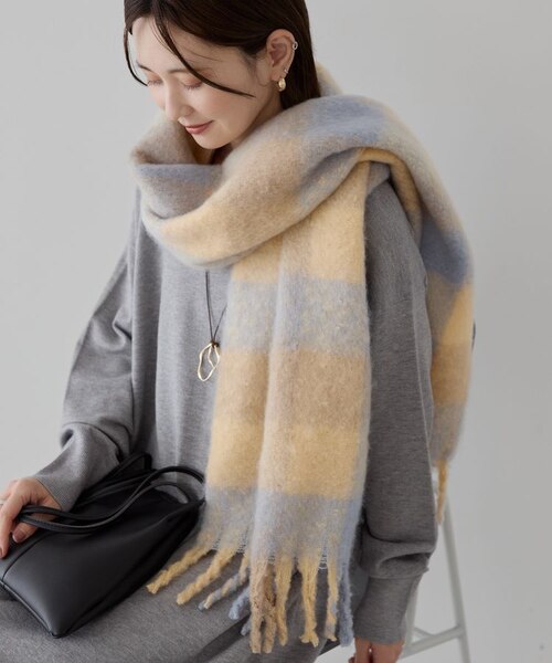 814 EZCARAY／SCARF LISO｜ナノ・ユニバースの通販｜&mall（アンド