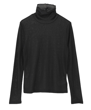 シアーテレコタートルネックプルオーバー