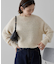 ラメmixネップニットプルオーバー