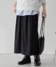 カットコーデュロイスカート