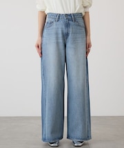 バギーデニムパンツ