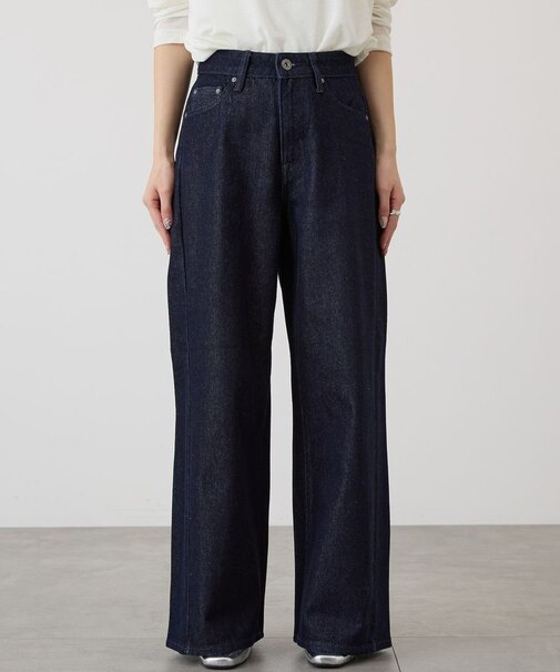 バギーデニムパンツ