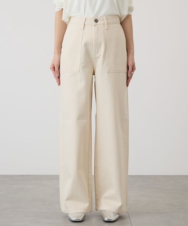 ベイカーデニムパンツ