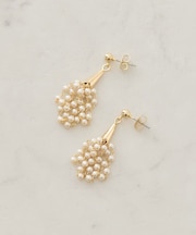 パールブーケピアス