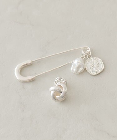 【2点SET】ストールピンブローチ