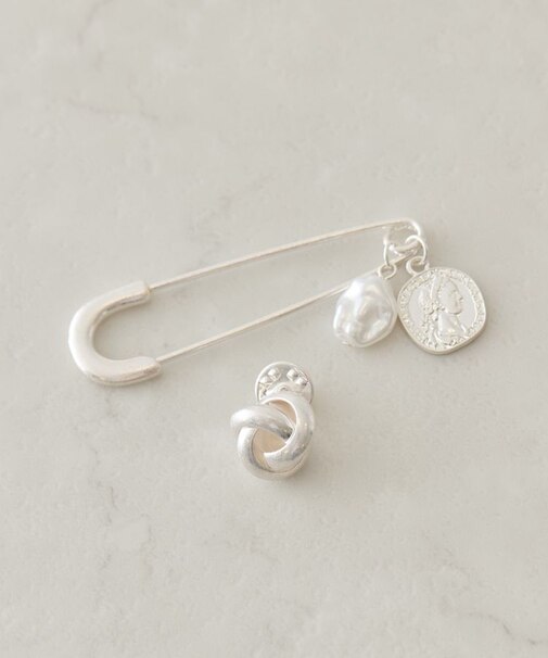 【2点SET】ストールピンブローチ