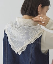 チュールレーススカーフ