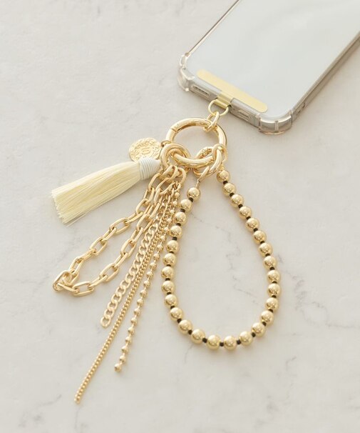 タッセルマルチチャームストラップ
