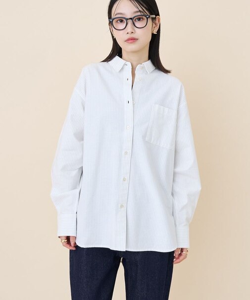 【UVカット】オックスベーシックシャツ