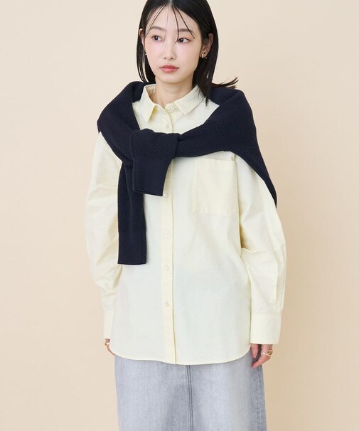 【UVカット】オックスベーシックシャツ