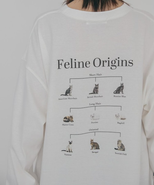 アソートアニマルロングTシャツ