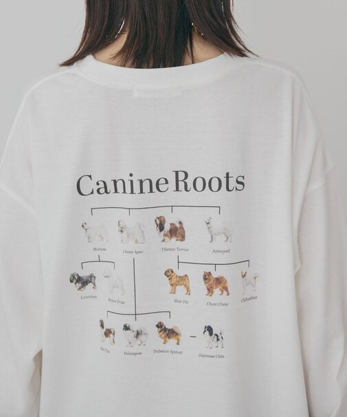 アソートアニマルロングTシャツ