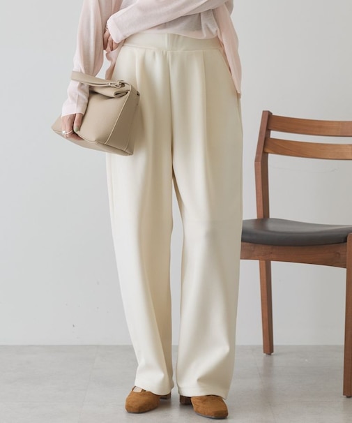 フロントタックポンチカーブパンツ