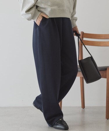 フロントタックポンチカーブパンツ