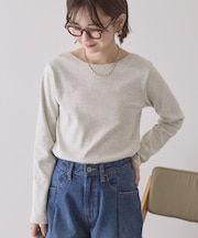 【2WAY】スクエアネックプルオーバー