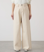 ワイドデニムパンツ