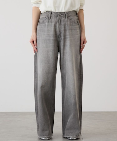 ワイドデニムパンツ