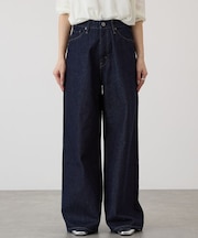 ワイドデニムパンツ