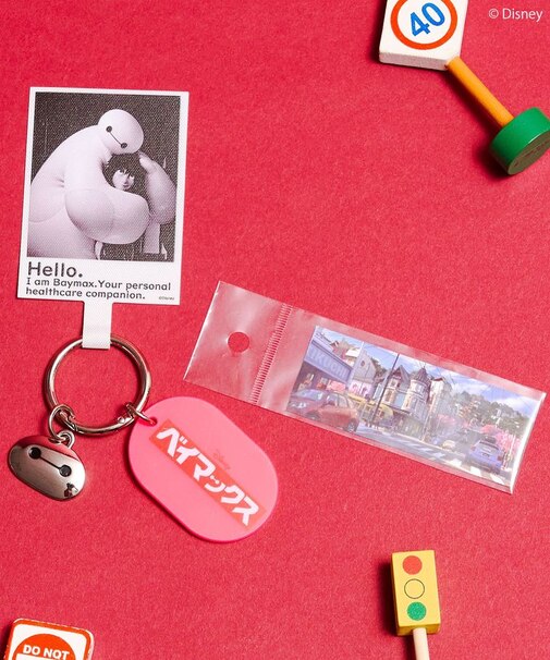 【BAYMAX】スマホタブチャーム＋シールSET