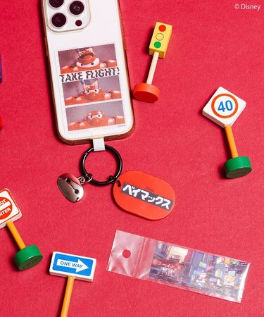 【BAYMAX】スマホタブチャーム+シールSET